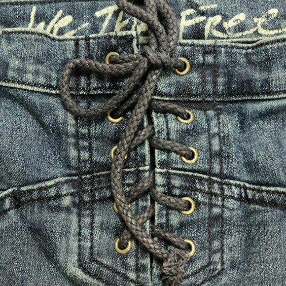 Free People Eva Lace-Up Bootcut Jeans - Picture 4 of 10